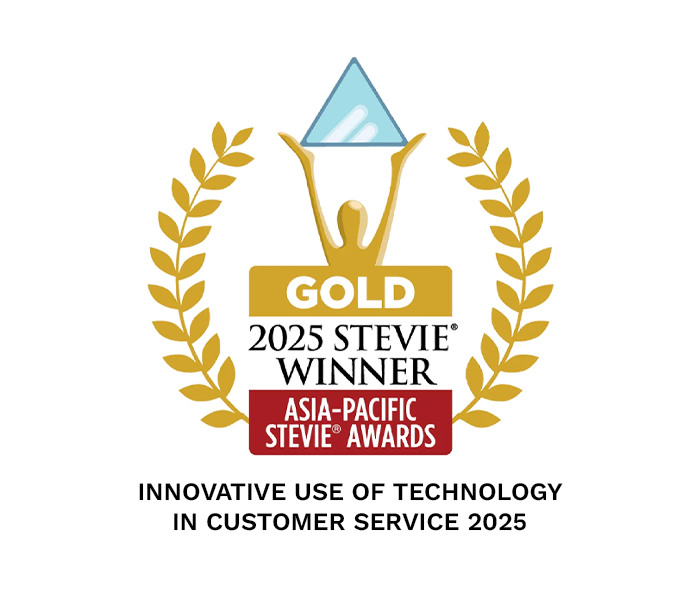 Asia Pacific Stevie Awards 2025 Innovative Use of Tech in Customer Service