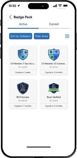CS Tap screen BADGE PACK