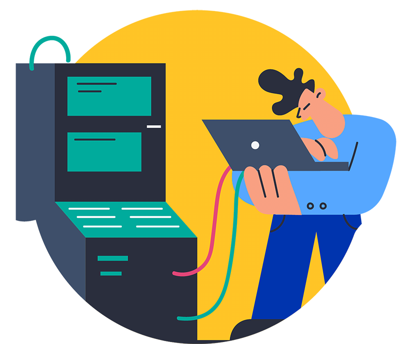 IT Support image illustration